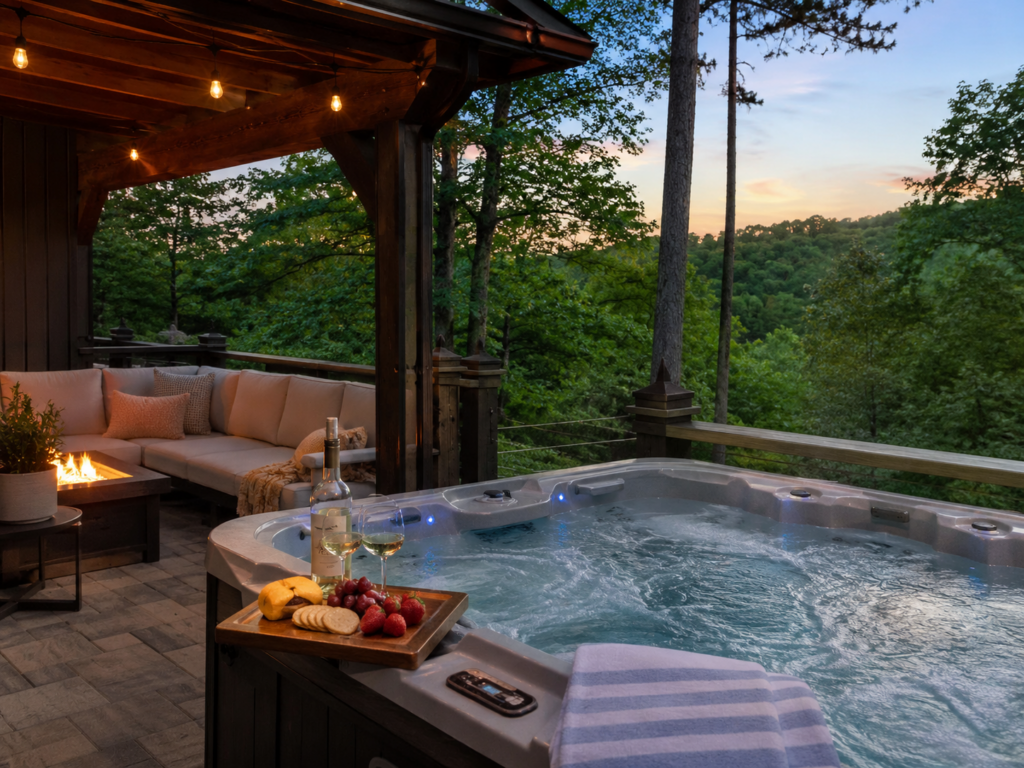 Hot Tub Vacation Rental Stanley VA