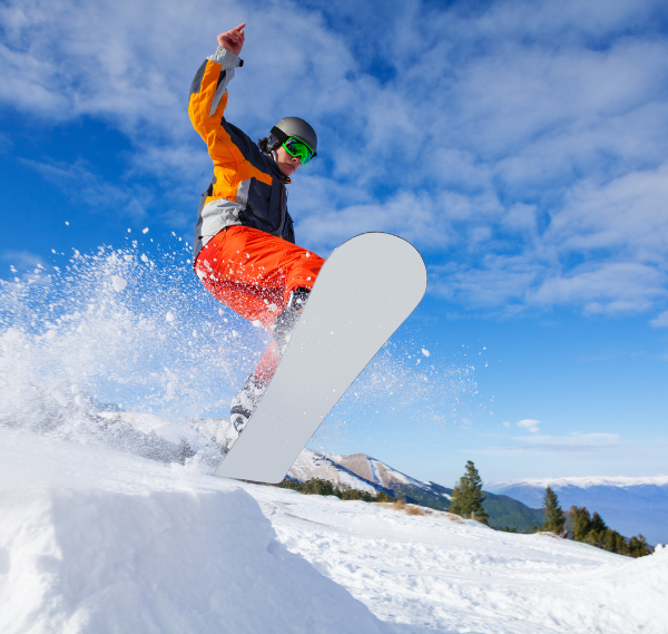 snowboarding