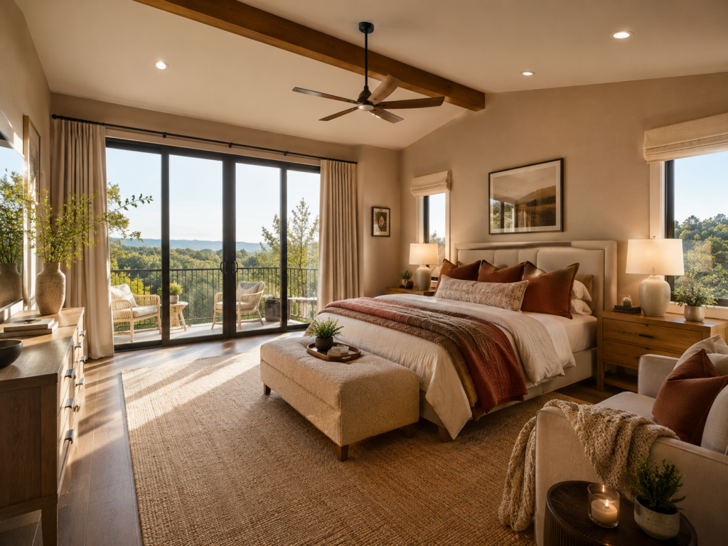 Shenandoah Vacation Rental Bedroom