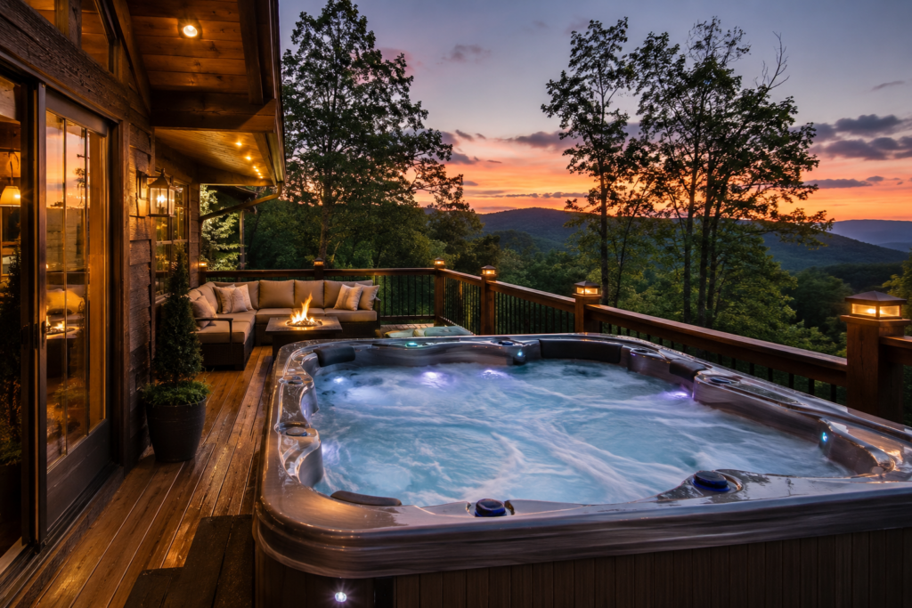 hot tub service near Bryce resort