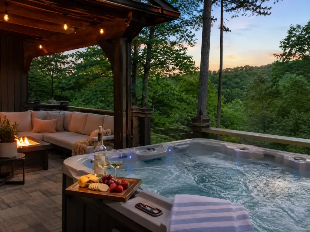 Hot Tub Vacation Rental Stanley VA
