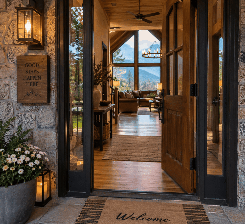 cabin entrance
